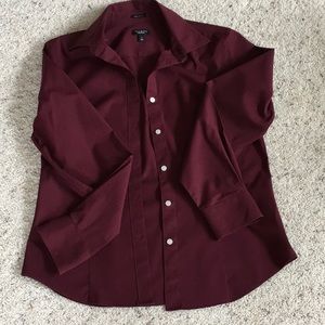 Talbots  size 2 long sleeve dress shirt